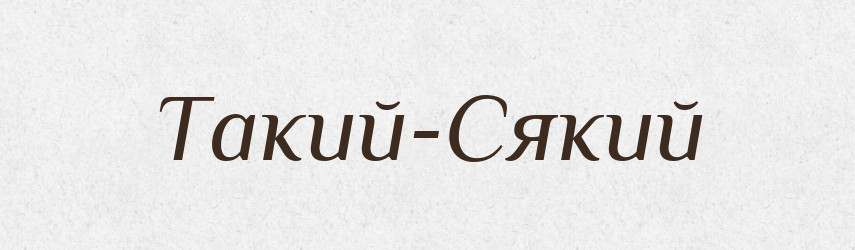Такий-Сякий — Великий тлумачний словник сучасної української мови