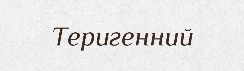 Теригенний — Великий тлумачний словник сучасної української мови