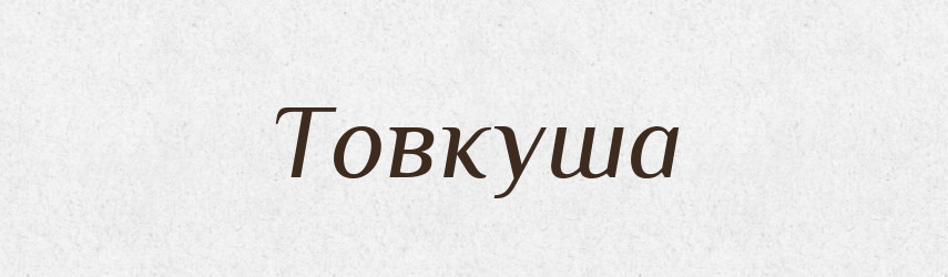 Товкуша — Великий тлумачний словник сучасної української мови