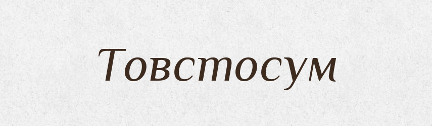 Товстосум — Великий тлумачний словник сучасної української мови
