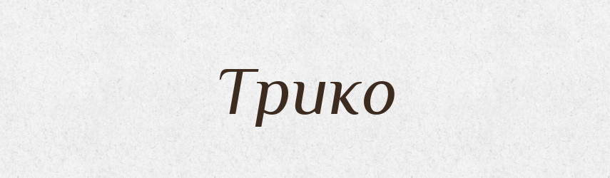 Трико — Великий тлумачний словник сучасної української мови