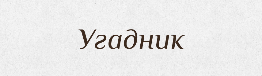 Угадник — Великий тлумачний словник сучасної української мови