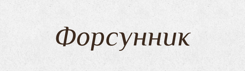Форсунник — Великий тлумачний словник сучасної української мови