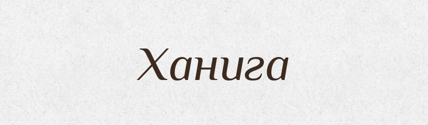 Ханига — Великий тлумачний словник сучасної української мови