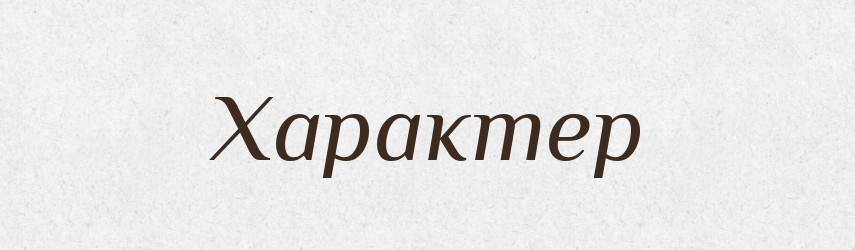 Характер — Великий тлумачний словник сучасної української мови
