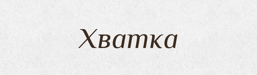 Хватка — Великий тлумачний словник сучасної української мови