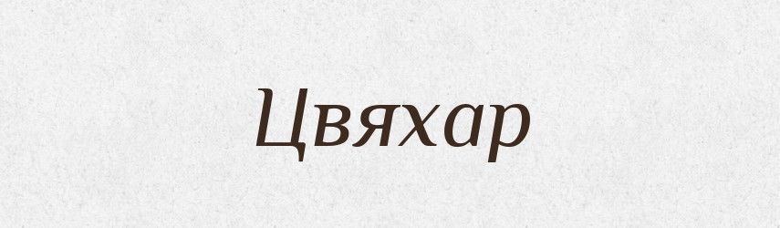 Цвяхар — Великий тлумачний словник сучасної української мови
