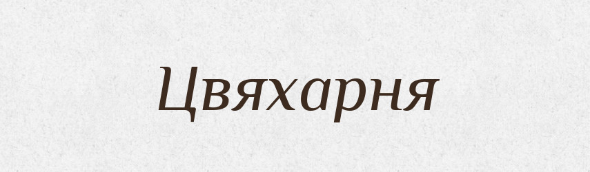 Цвяхарня — Великий тлумачний словник сучасної української мови