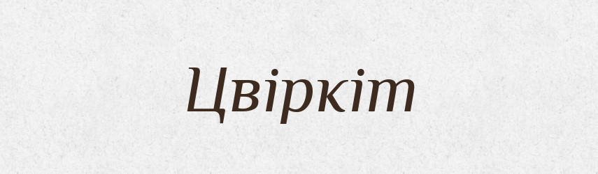 Цвіркіт — Великий тлумачний словник сучасної української мови