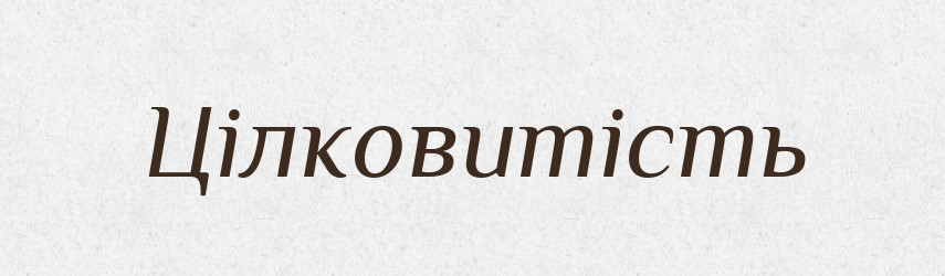 Цілковитість — Великий тлумачний словник сучасної української мови