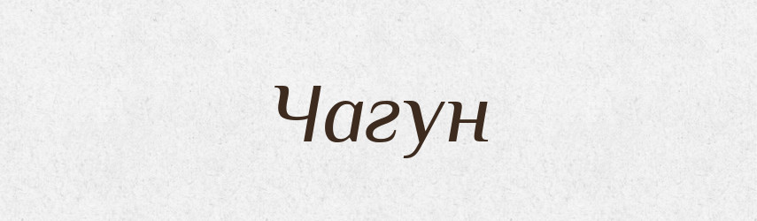 Чагун — Великий тлумачний словник сучасної української мови