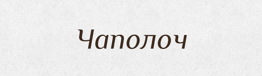 Чаполоч — Великий тлумачний словник сучасної української мови