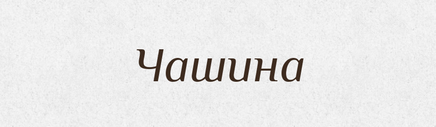 Чашина — Великий тлумачний словник сучасної української мови