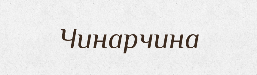 Чинарчина — Великий тлумачний словник сучасної української мови