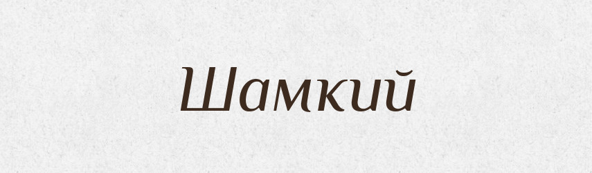 Шамкий — Великий тлумачний словник сучасної української мови
