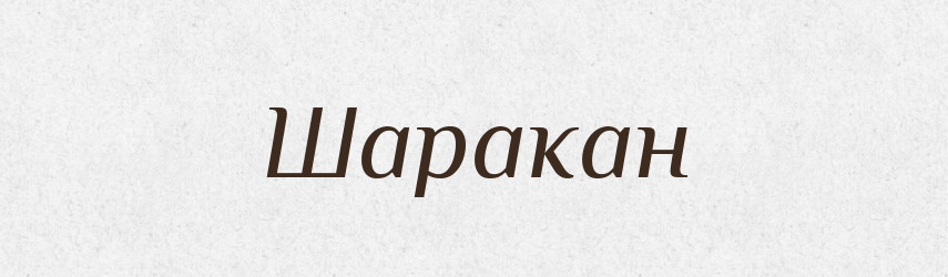 Шаракан — Великий тлумачний словник сучасної української мови