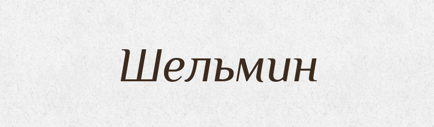 Шельмин — Великий тлумачний словник сучасної української мови