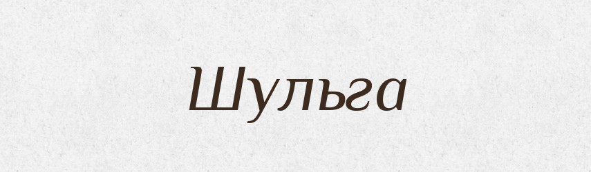 Шульга — Великий тлумачний словник сучасної української мови