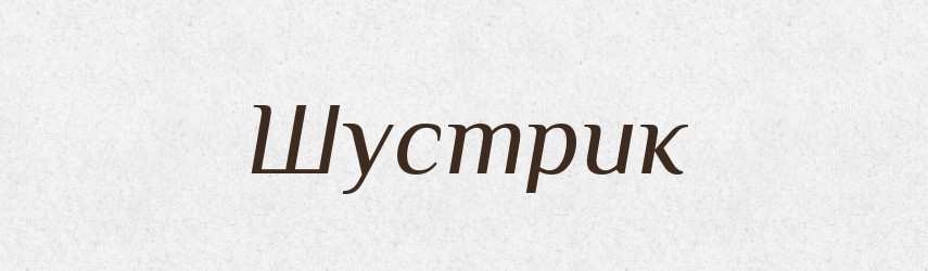 Шустрик — Великий тлумачний словник сучасної української мови