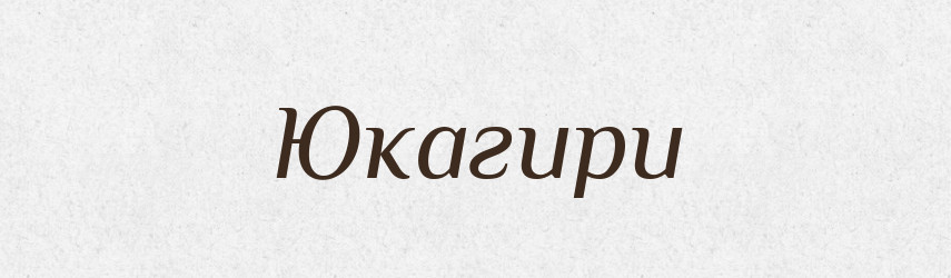 Юкагири — Великий тлумачний словник сучасної української мови