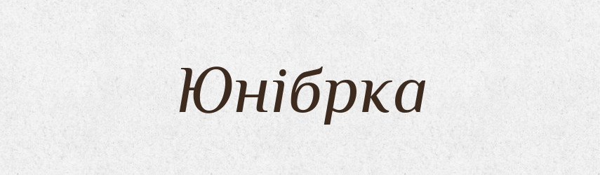 Юнібрка — Великий тлумачний словник сучасної української мови
