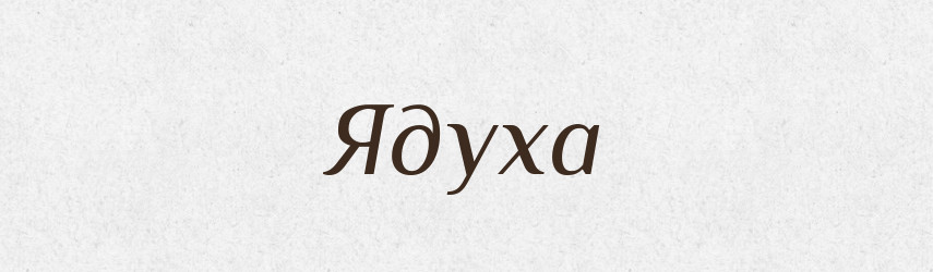 Ядуха — Великий тлумачний словник сучасної української мови