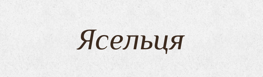 Ясельця — Великий тлумачний словник сучасної української мови